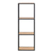 Seaford Black Metal Wall Shelf