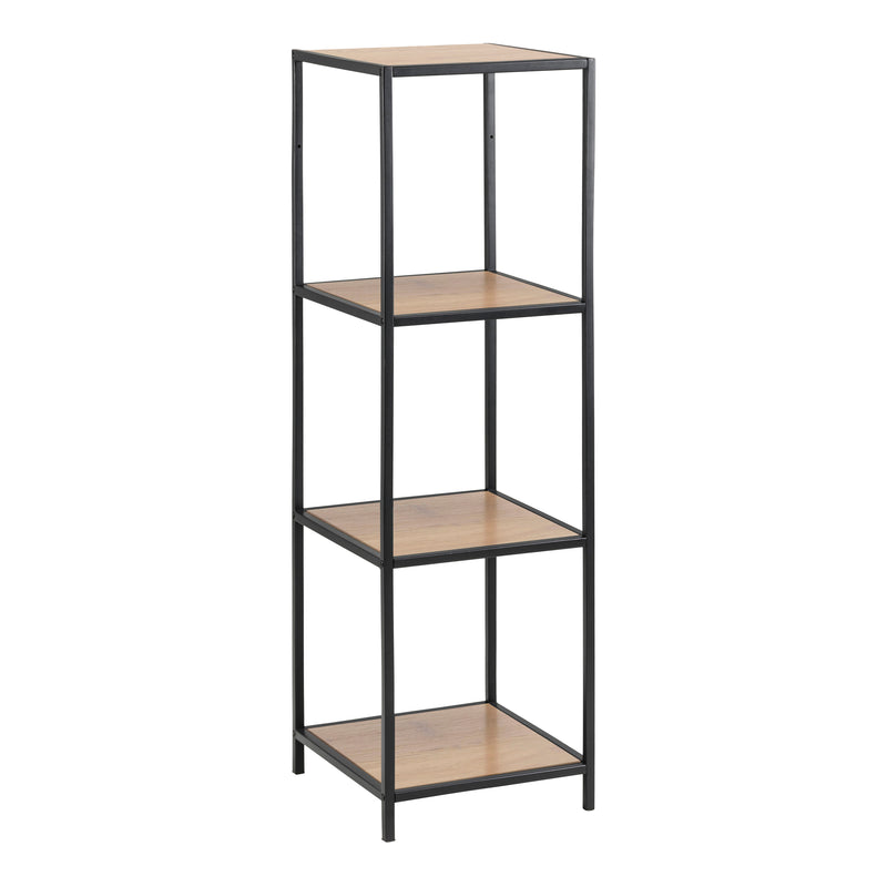 Seaford Narrow Metal Bookcase with 3 Shelves