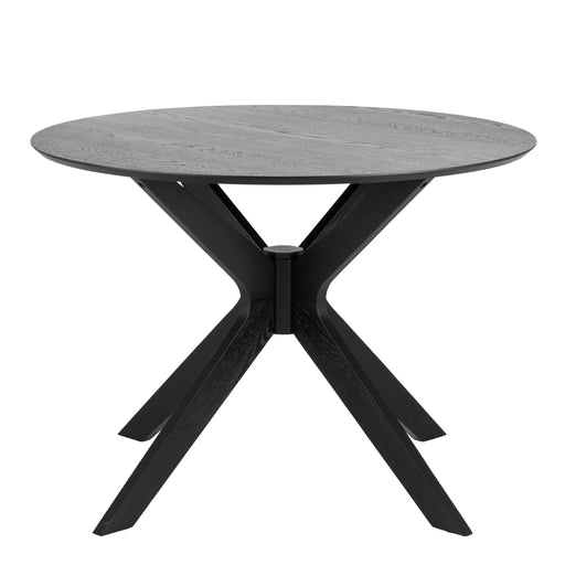 I_Duncan Round Coffee Table in Black 105x75cm