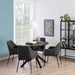 I_Duncan Round Coffee Table in Black 105x75cm