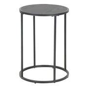 Seaford Metal Small Round Side Table