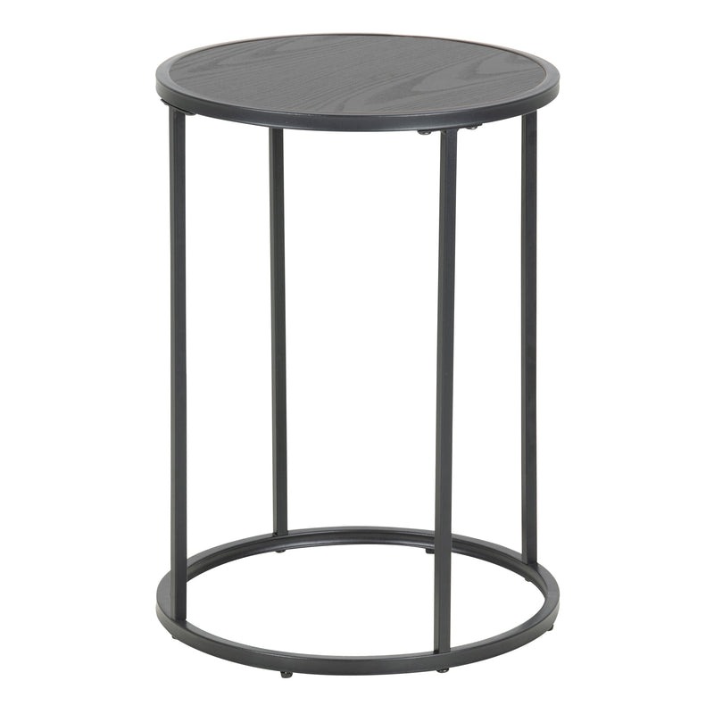 Seaford Metal Small Round Side Table