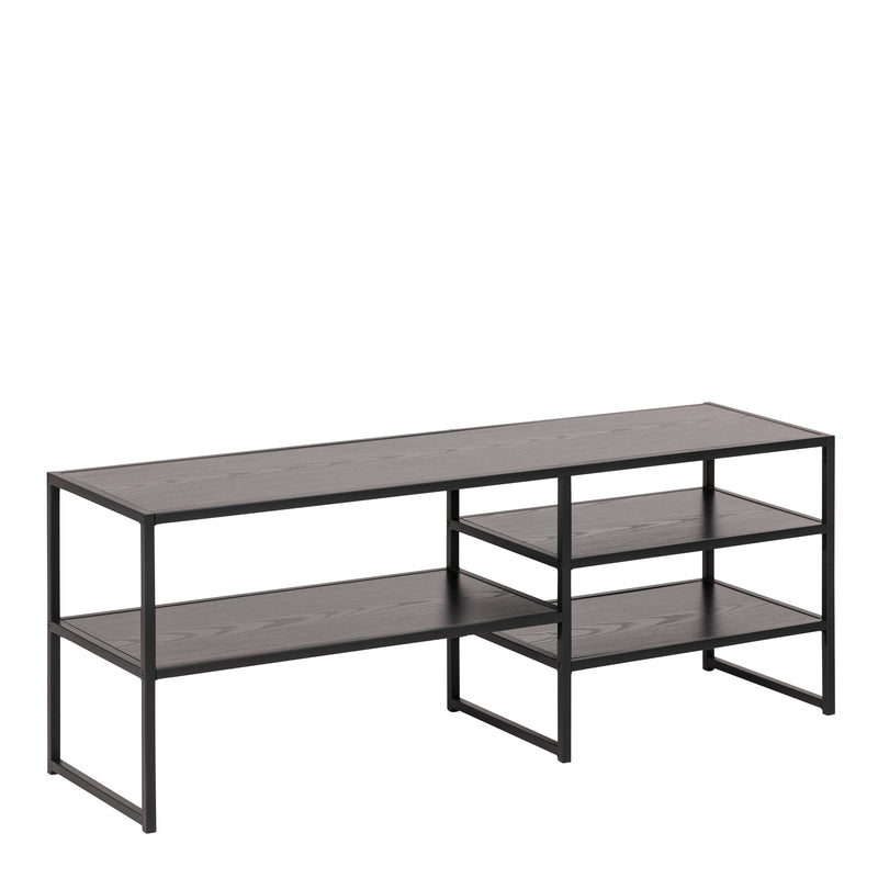 Seaford Metal Open TV Unit with 3 Shelves