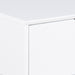 Mitra 1 Drawer Bedside Table in White