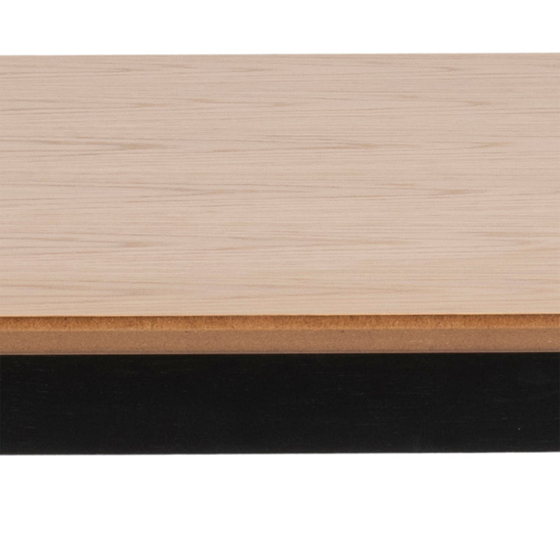 Roxby Dining Table in Oak & Black