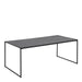 Infinity Coffee Table in Matt Black