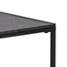 Infinity Coffee Table in Matt Black