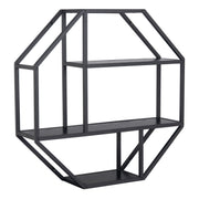 Seaford Octagonal Metal Wall Shelf