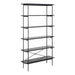 Angus Bookcase with 5 Shelves in Black