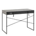 Seaford 1 Drawer Office Desk in Ash Black