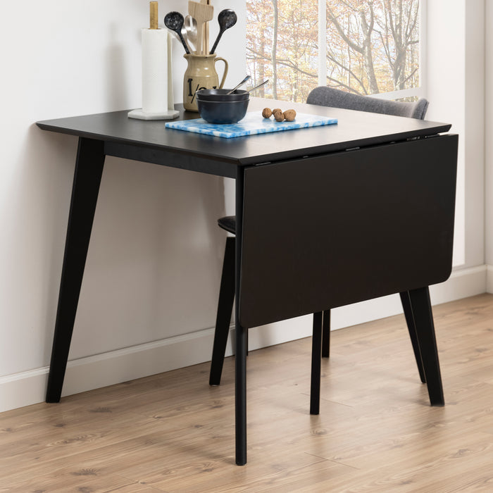 Roxby Extending Dining Table 80-120cm in Black