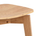 Roxby Round Dining Table in Oak 140x76cm Included 4 Roxby Dining Chairs in Oak