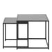 Seaford Nest of Tables in Ash Black