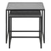 Seaford Nest of Tables in Ash Black