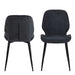 Femke Dining Chair in Anthracite Set of 4