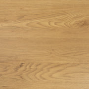 Gila Coffee Table with Open Shelf in Oak & Black