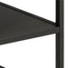 Gila Square Coffee Table with Open Shelf in Oak & Black