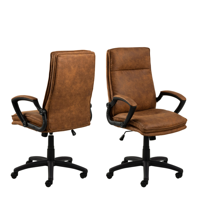 Brad Swivel Office and Desk Chair with Armrest