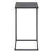 Infinity Side Table in Matt Black