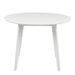 Roxby Round Dining Table in White
