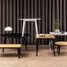 Roxby Round Dining Table in White