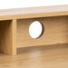 Reece 1 Drawer Office Desk in Oak & Black