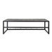 Seaford Coat Rack in Black And Oak
