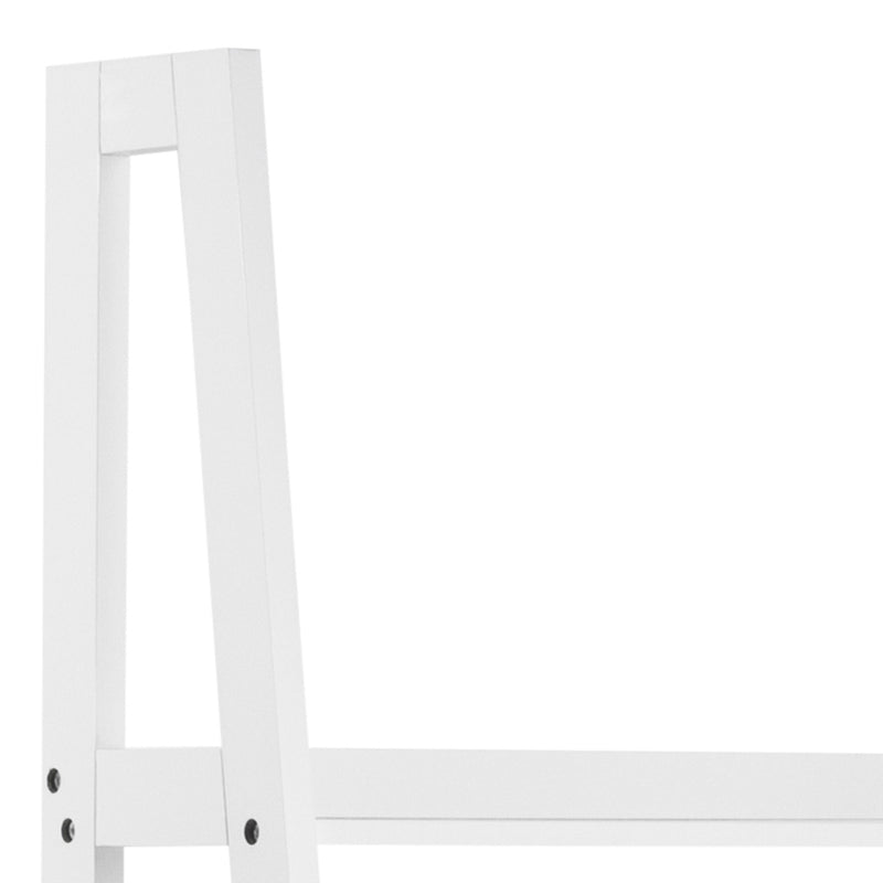 Wally Bookcase with 5 shelves in White