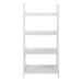 Wally Bookcase with 4 Shelves in White