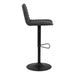 Kimmy Bar Stool in Grey Fabic Set of 2