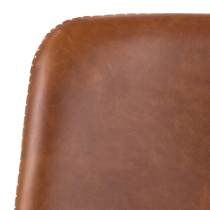I_Oregon Bar Chair in Brown, Set of 2.