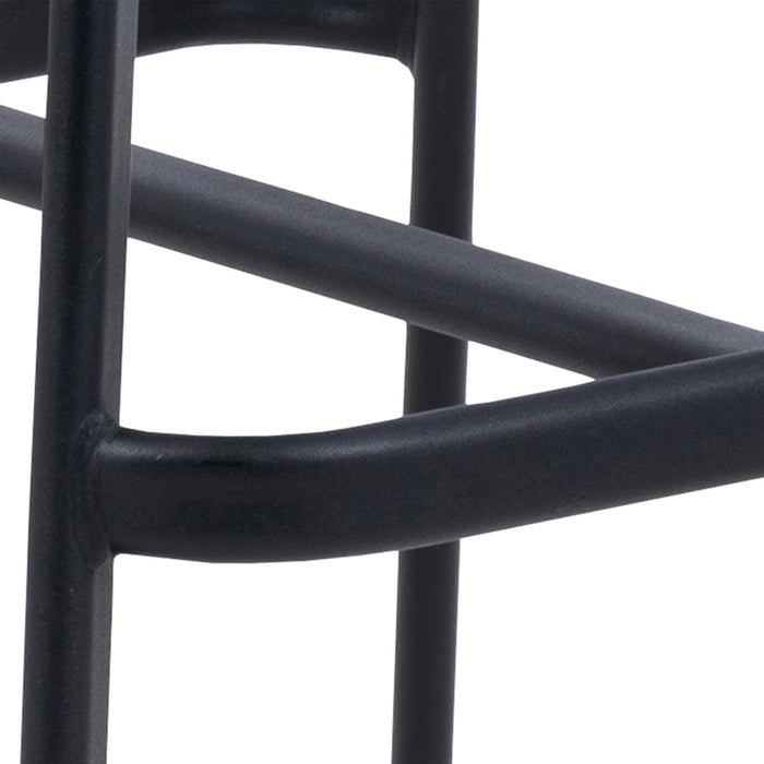 I_Oregon Bar Chair in Brown, Set of 2.