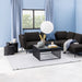 Mice Oval Coffee Table Set in Black