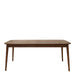 Montreux Rectangular Extending Dining Table in Walnut 180-219 cm
