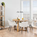 Malika Round Dining Table in Oak