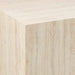 Dice Square Coffee Table Set in Light Travertine Effect