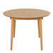 Montreux Round Extending Dining Table in Oak 115-154 cm