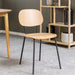 Amira Dining Chair in Oak Set of 2