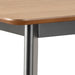 Roxby Bar Table Included 4 Roxby Bar Stool, Black and Oak