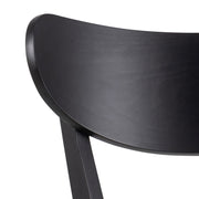 Roxby Bar Stool in Black Set of 2