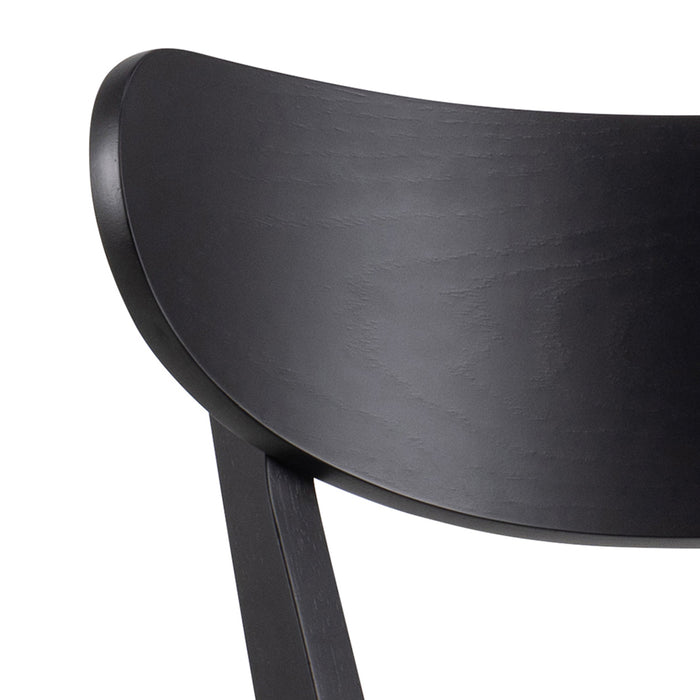 Roxby Bar Stool in Black Set of 2