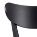 Roxby Bar Stool in Black Set of 2