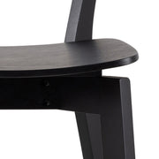 Roxby Bar Stool in Black Set of 2