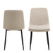 Becca Dining Chair in Beige Set of 4