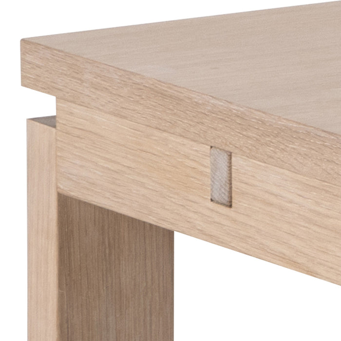 Linley Dining Table in White Oak