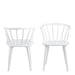 Ida Dining Chair in White Set of 2