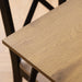 Peru Dining Table in Black and Oak Included 4 Elvira Dining Chair in Black and Oak