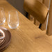 Peru Dining Table in Black and Oak Included 4 Peru Dining Chair in Steel and Oak
