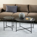 Lamoine Round Side Table in Matt Black