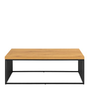 Strington Coffee Table in Black and Oak